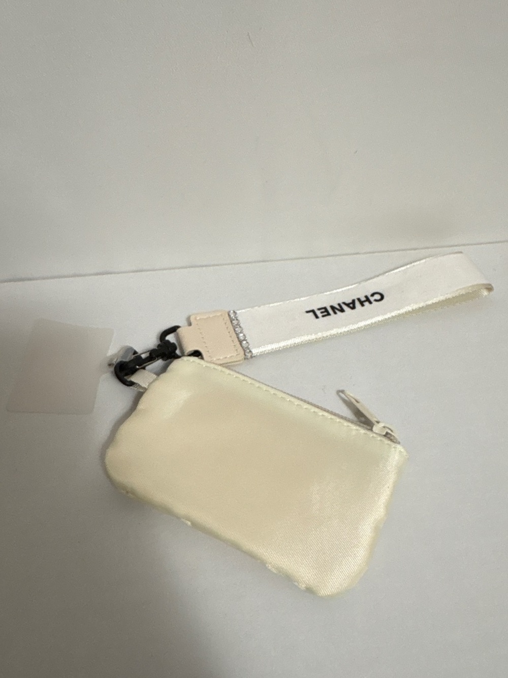 Chanel Ribbon Pouch Wristlet